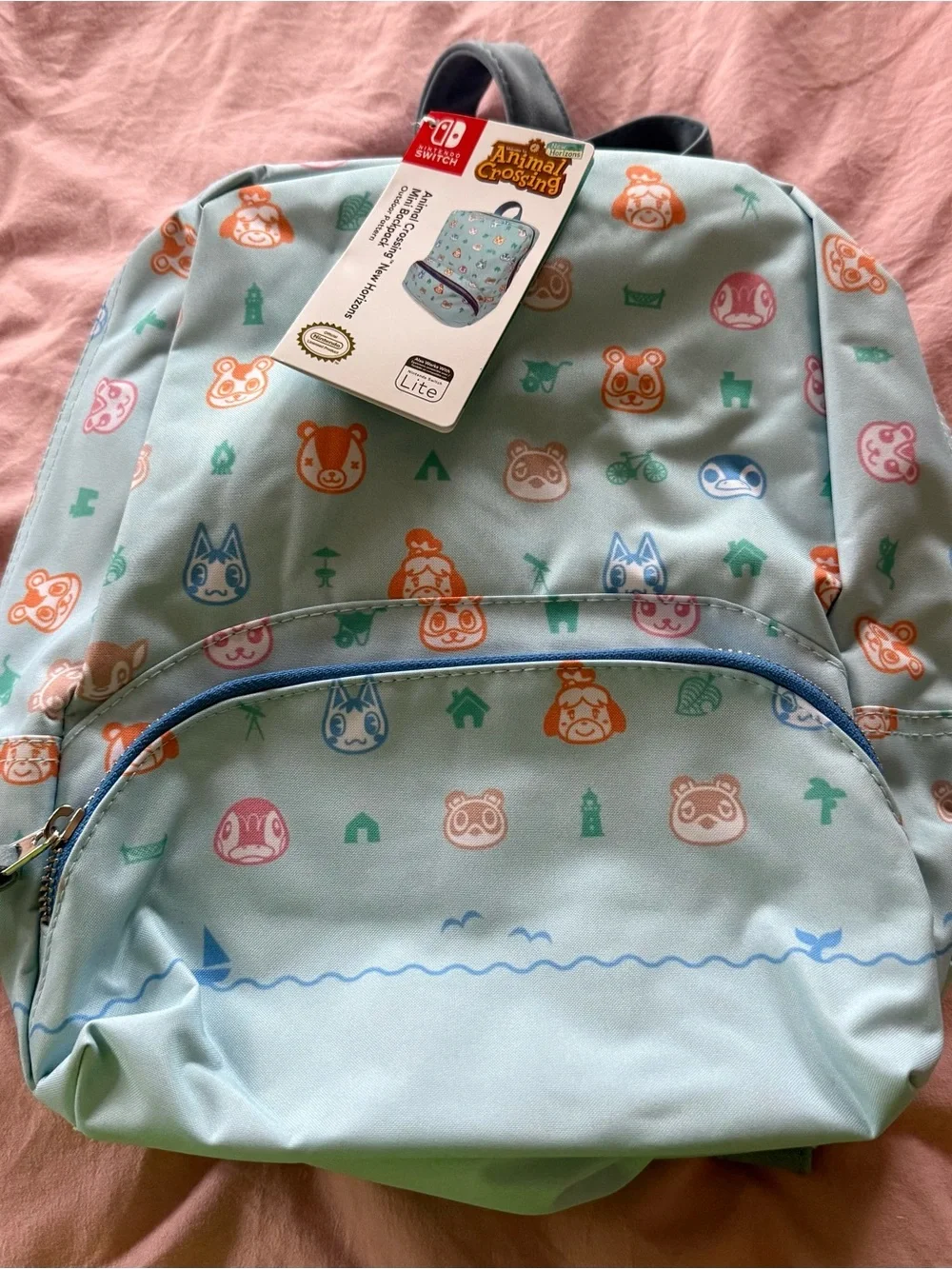 Nintendo Switch Animal Crossing New Horizons Mini Backpack - Picture 1 of 4